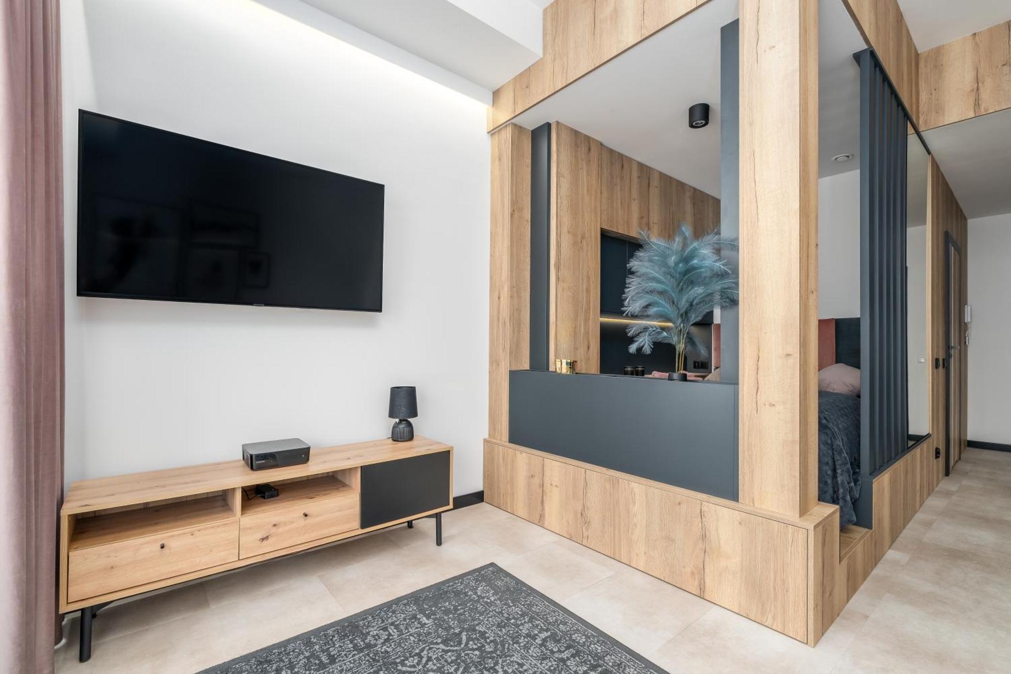 Apartament Flaming Hanza Tower シュチェチン エクステリア 写真